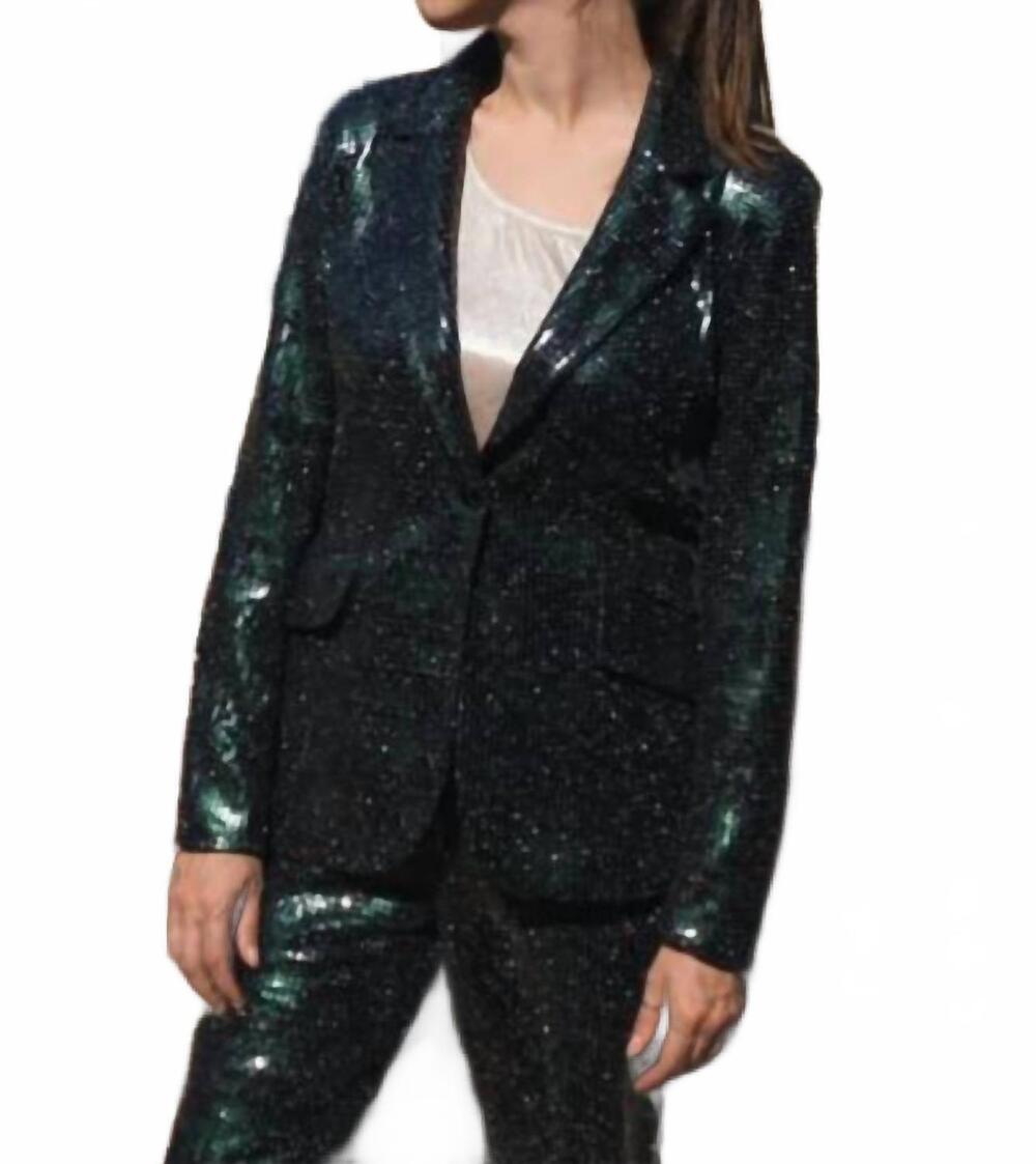 NEW BEREK glamour blazer in emerald green